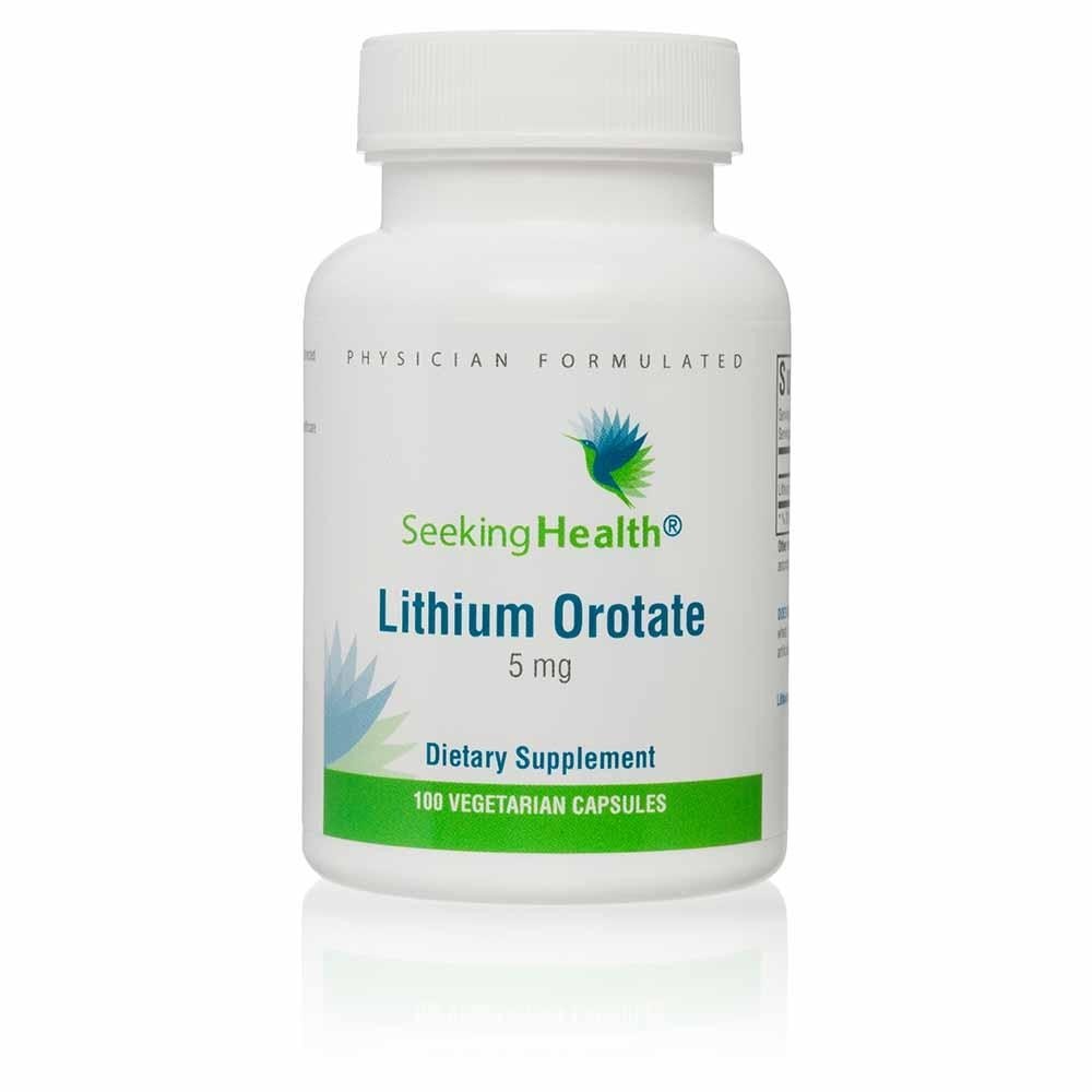 Dietary Supplement SEEKING HEALTH Lithium Orotate (Supports