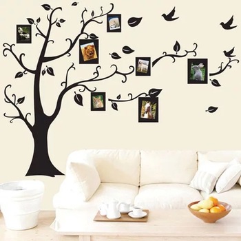 Autocolant Sticker Decorativ pentru Camera sau Living, Copac cu 7 Rame Foto, 120 x 100 cm - Original Deals Autocolant Sticker Decorativ pentru Camera sau Living, Copac cu 7 Rame Foto, 120 x 100 cm - Original Deals