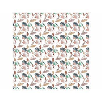 Folie geam autoadeziva Brooke, Folina, model floral multicolor, rola de 100x100 cm Folie geam autoadeziva Brooke, Folina, model floral multicolor, rola de 100x100 cm
