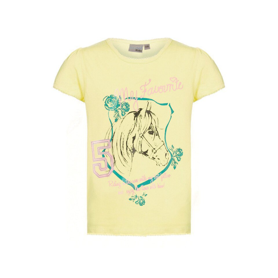 Tricou Blue Seven fete, galben, marimea 92 cm