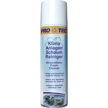 Solutie spuma curatare si dezinfectare tubulatura sistem ventilatie auto Pro-Tec, 250ml Solutie spuma curatare si dezinfectare tubulatura sistem ventilatie auto Pro-Tec, 250ml