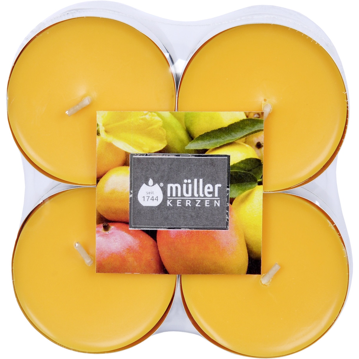 Set 8 buc Lumanari maxipastile parfumate -fructe exotice,