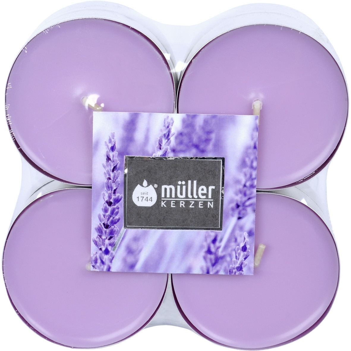 Set 8 buc Lumanari maxipastile parfumate lavanda