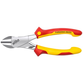 Cleste sfic de forta cu arc, cromat, 1000 V, WIHA, 200 mm Cleste sfic de forta cu arc, cromat, 1000 V, WIHA, 200 mm