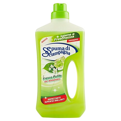Detergent Igienizant Multisuprafete Fresco Pulito cu Ammoniaca Spuma di Sciampagna 750ml
