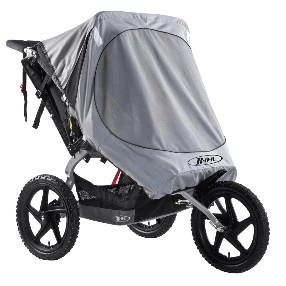 Copertina pentru carucior Britax BOB DUALLIE, impotriva soarelui, vantului si a insectelor, Gri
