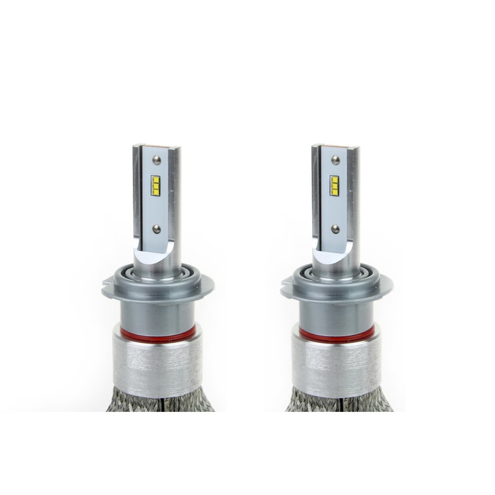 Комплект LED Крушки за фар AMIO RS H7 - 50W 7000 Lm + 200% по-ярка светлина