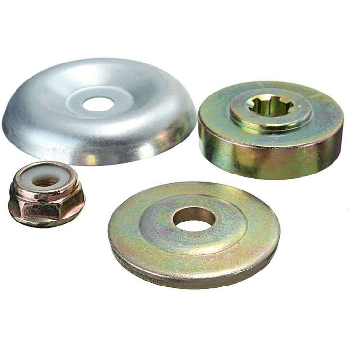 Set piulite motocoasa, oala, capace, reparatie cap rotativ / angrenaj unghiular motocoase