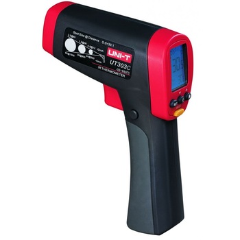 Termometru profesional cu infrarosu poate masura temperatura pe distante lungi, 250ms cu laser acuratete deosebita monitorizarea continua prin modul SCAN Termometru profesional cu infrarosu poate masura temperatura pe distante lungi, 250ms cu laser acuratete deosebita monitorizarea continua prin modul SCAN