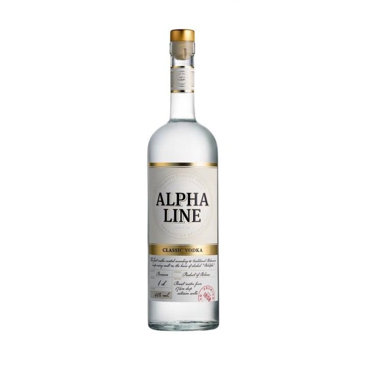 Беларуска водка "Alpha Line " 1,000 л.