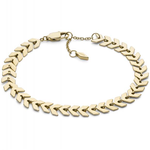 Bratara Fossil Vintage Iconic JA7024710, Auriu