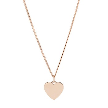 Colier Fossil Classic JF03021791, Rose gold Colier Fossil Classic JF03021791, Rose gold