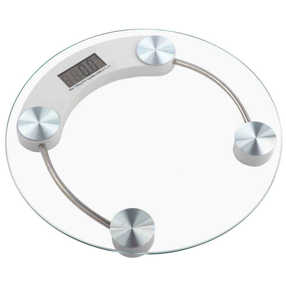 Cantar electronic din sticla securizata, 180 kg, LCD, HB-6000C