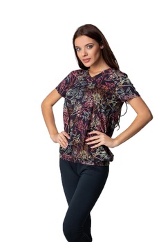 Tricou Reflex 201886-02, Violet prafuit, Violet prafuit Tricou Reflex 201886-02, Violet prafuit, Violet prafuit