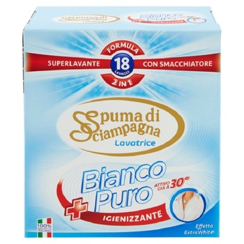 Detergent pulbere Super Igienizant pentru haine Bianco Puro Spuma di Sciampagna 1kg Detergent pulbere Super Igienizant pentru haine Bianco Puro Spuma di Sciampagna 1kg