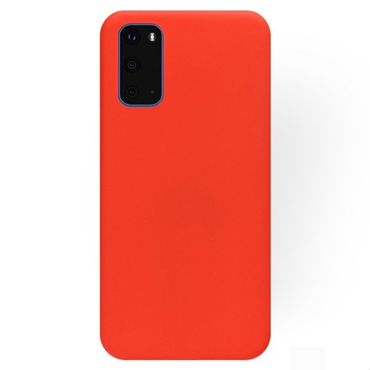 Капак за Samsung Galaxy S20 FE силиконов кейс червен