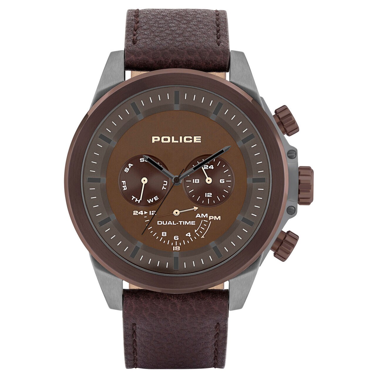 Ceas barbatesc Police PL15970JSUBZ.12 Belmont, Maro