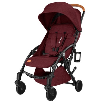 Carucior sport, Lionelo, Julie, De la nastere, Cu accesorii, Cadru din aluminiu, 0-15 kg, Rosu Carucior sport, Lionelo, Julie, De la nastere, Cu accesorii, Cadru din aluminiu, 0-15 kg, Rosu