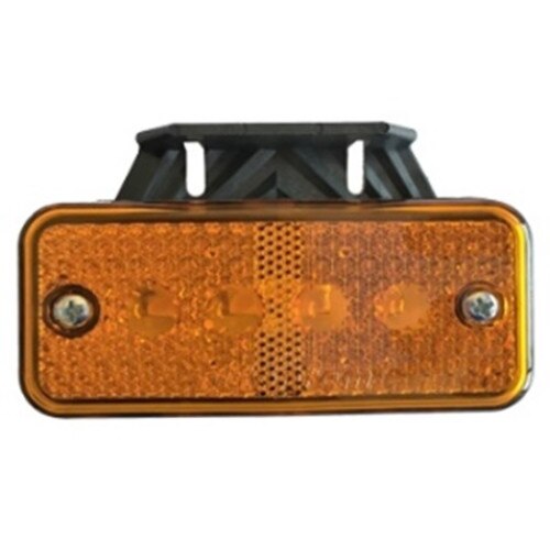 Lampa laterala cu led portocalie 12V