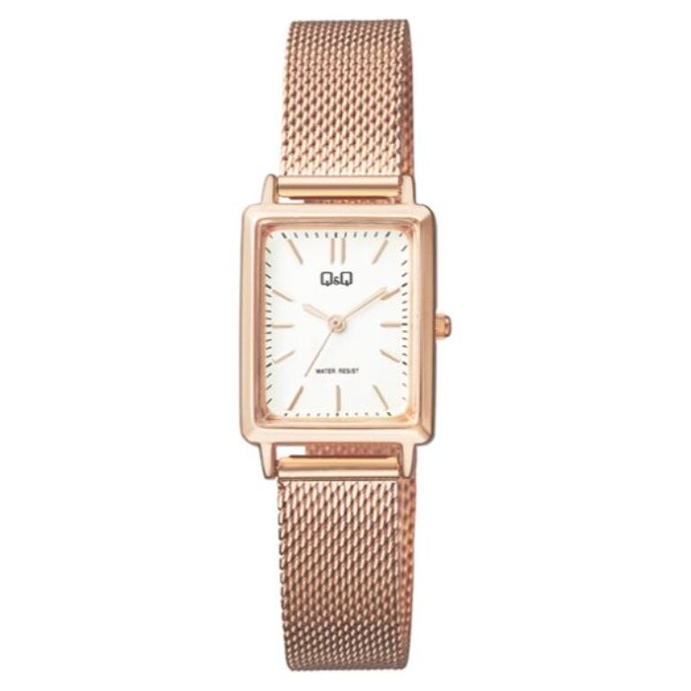 Ceas dama Q&Q QB95J021Y Rose Gold Bratara