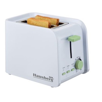 Prajitor de paine Hausberg, 750 W, 2 felii, declansare automata Prajitor de paine Hausberg, 750 W, 2 felii, declansare automata
