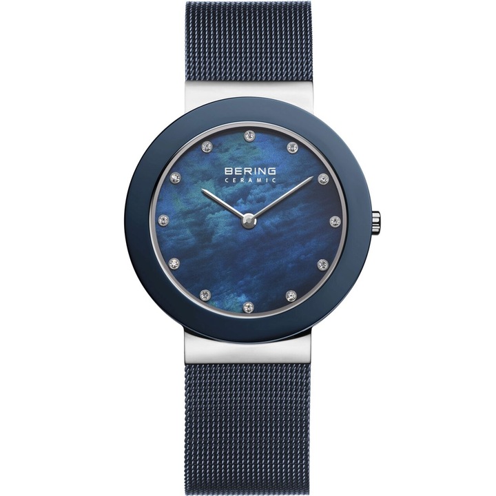 Дамски часовник Bering 11435-387, 34mm, 3ATM