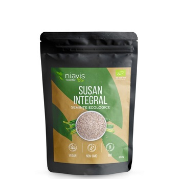 Seminte de Susan integral Ecologice/BIO, Niavis, 250g Seminte de Susan integral Ecologice/BIO, Niavis, 250g