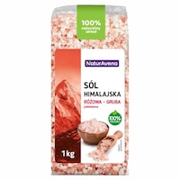 Sare roz de Himalaya grunjoasa 1000g 100 % natural