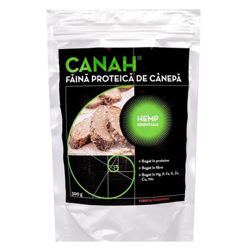 Faina Proteica de Canepa Canah 300gr Faina Proteica de Canepa Canah 300gr