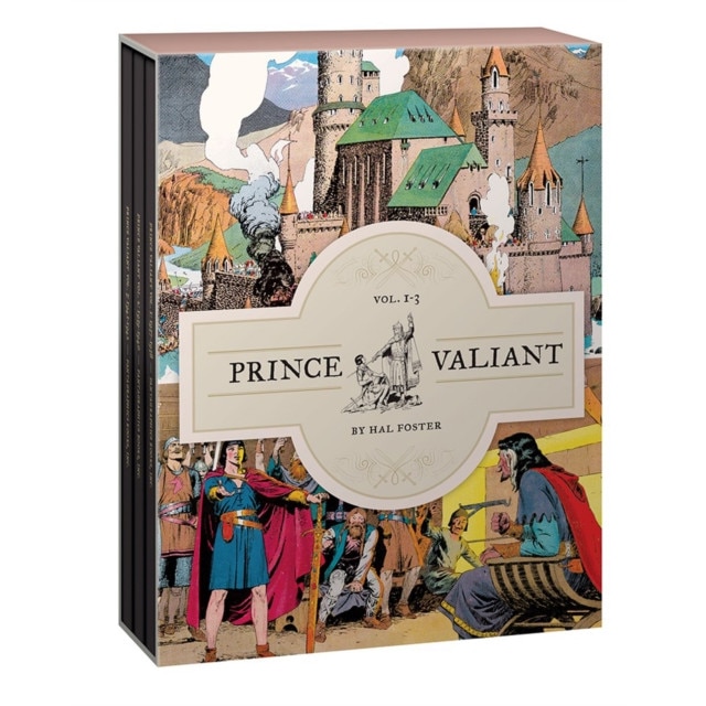Prince Valiant Vols. 1-3 Gift Box Set de Hal Foster