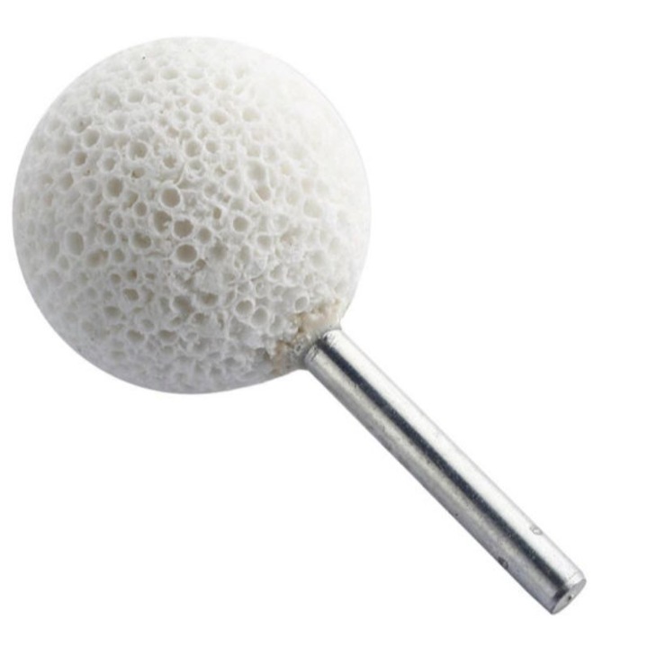 Piatra abraziva, sferica, pentru polizor biax pneumatic