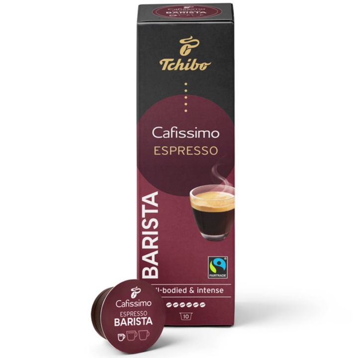 Tchibo Cafissimo Espresso Barista Edition kávékapszula, 10 kapszula, 80 g