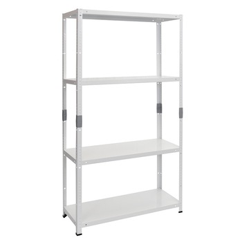 Raft Metalic Eco 150 x 75 x 30 / 4 rafturi portanta 75 kg alb Raft Metalic Eco 150 x 75 x 30 / 4 rafturi portanta 75 kg alb