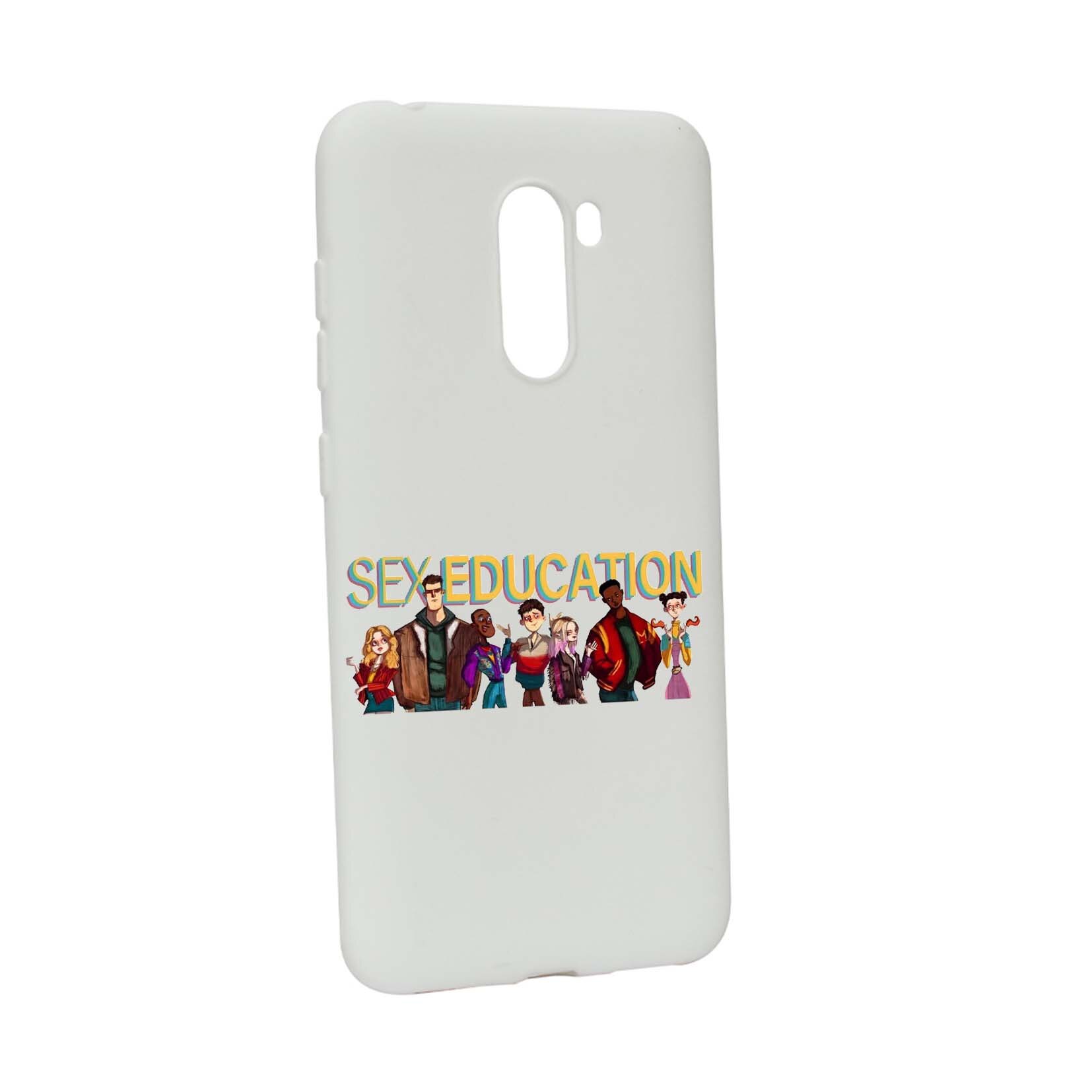 Husa de protectie Sex Education, Movie, pentru Xiaomi PocoPhone F1, rezistenta la uzura, anti-alunecare, din silicon Premium, W569