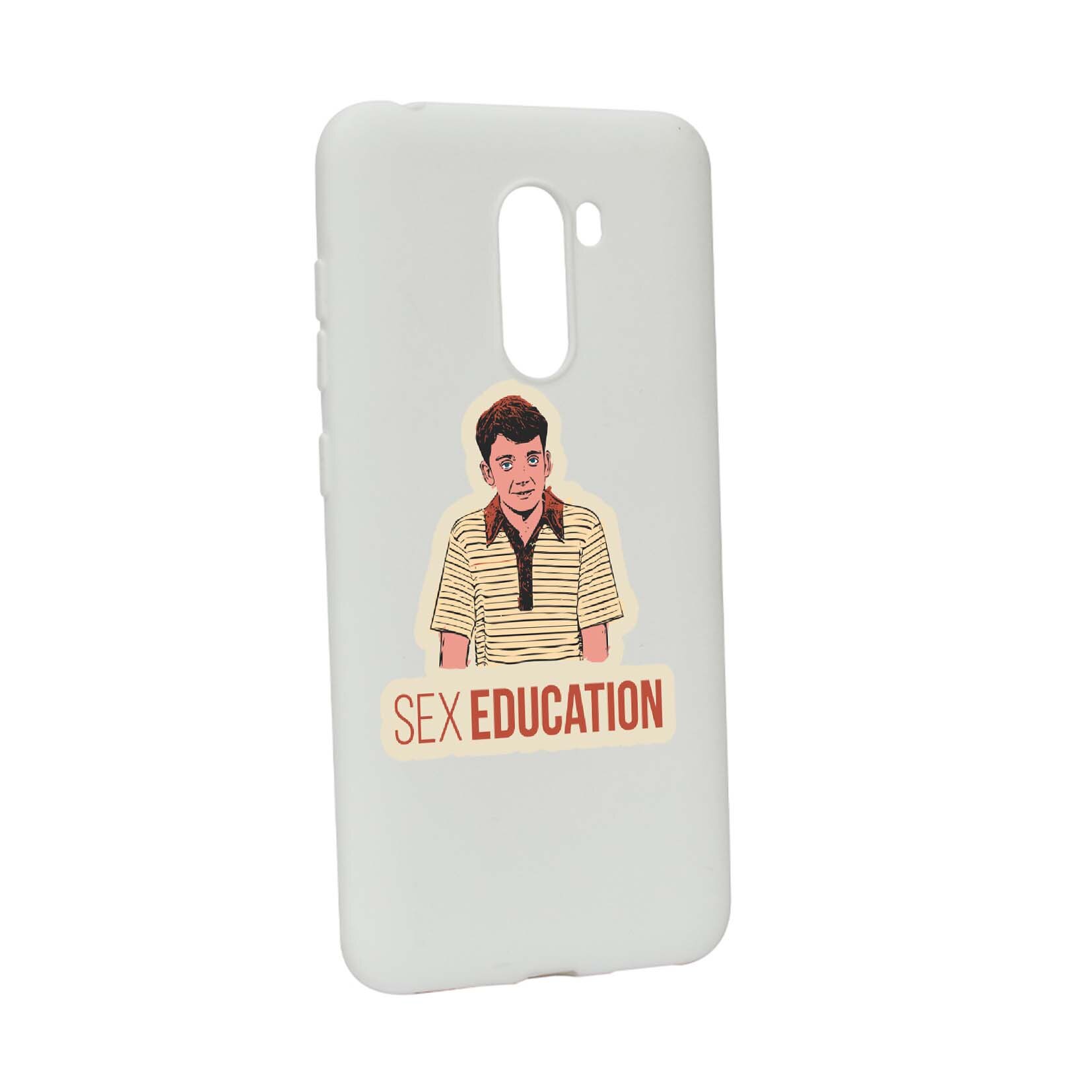 Husa de protectie Sex Education, Movie, pentru Xiaomi PocoPhone F1, rezistenta la uzura, anti-alunecare, din silicon Premium, W568