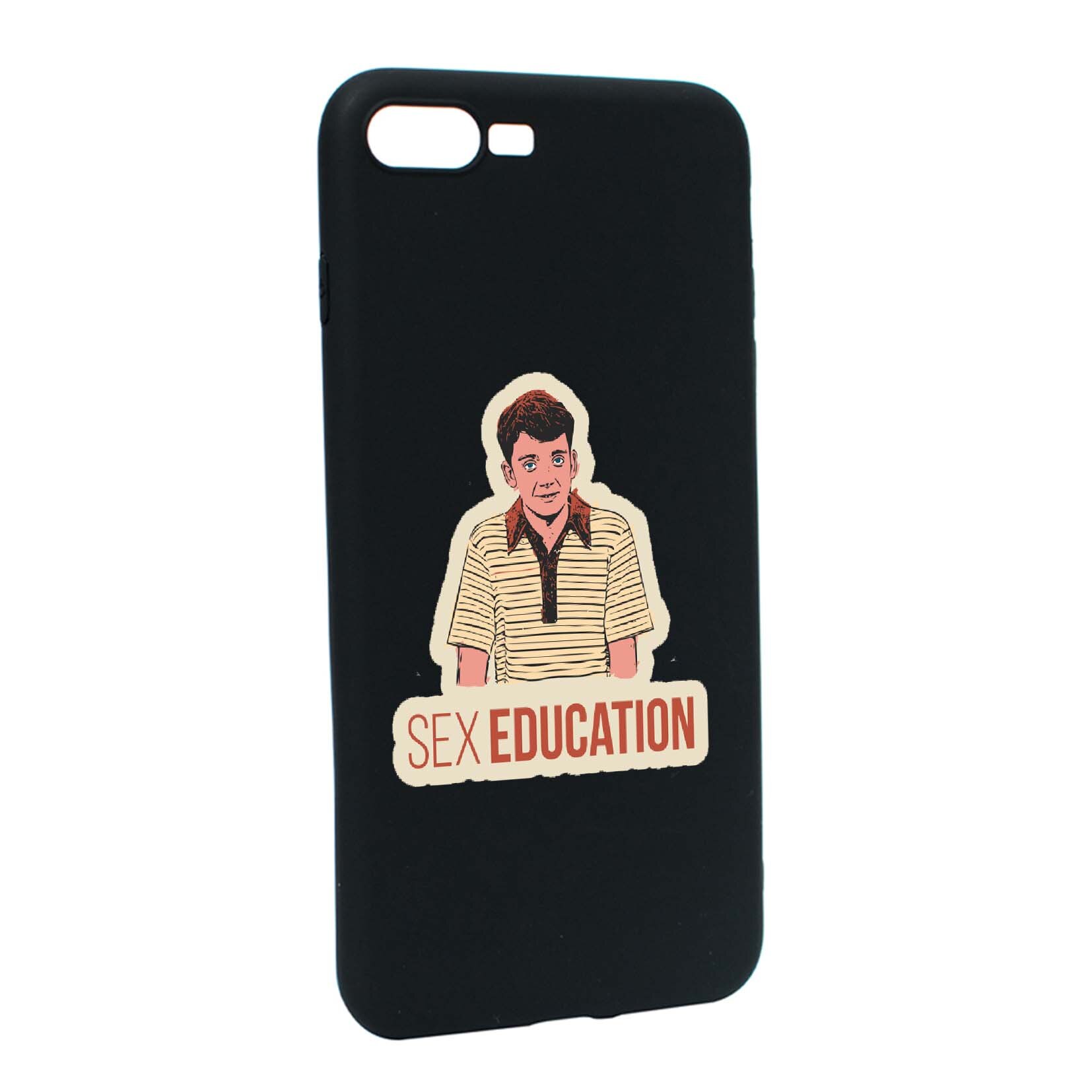 Husa de protectie Sex Education, Movie, pentru Apple iPhone 7 Plus / 8 Plus, rezistenta la uzura, anti-alunecare, din silicon Premium, B568