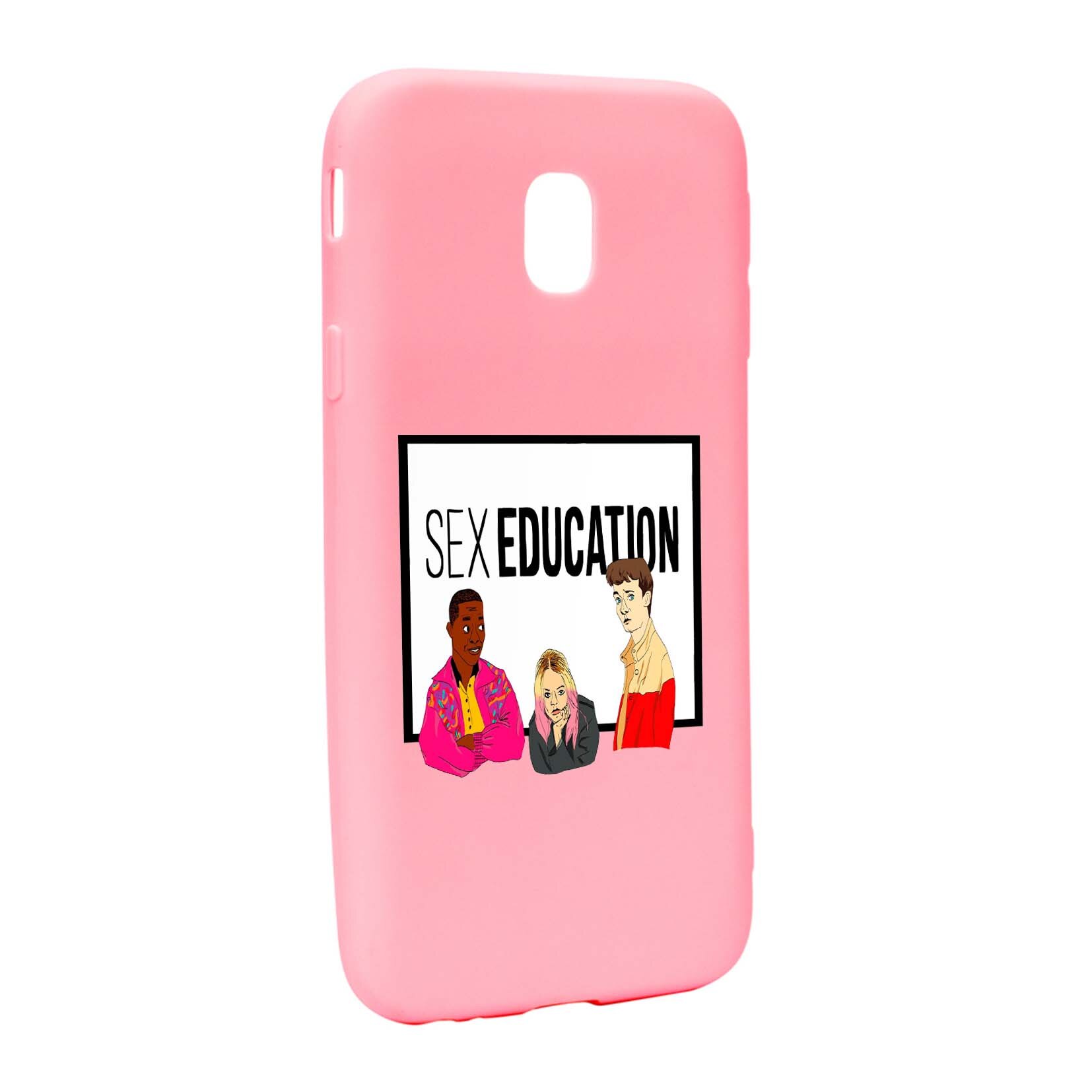 Husa de protectie Sex Education, Movie, pentru Samsung Galaxy J7 2017, rezistenta la uzura, anti-alunecare, din silicon Premium, P565