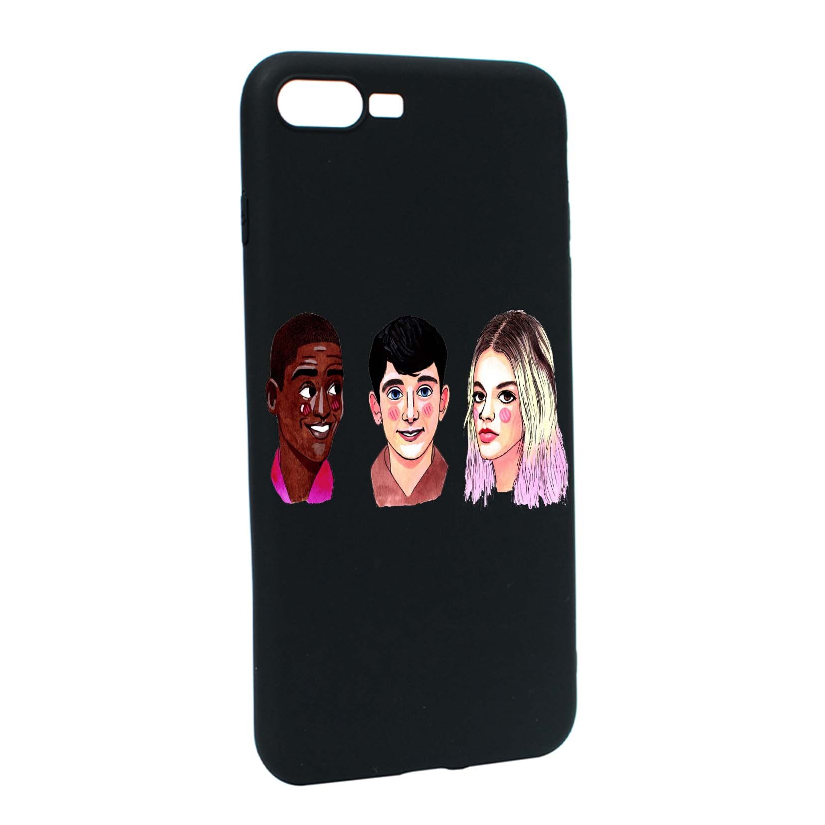 Husa de protectie Sex Education, Movie, pentru Apple iPhone 7 Plus / 8 Plus, rezistenta la uzura, anti-alunecare, din silicon Premium, B566