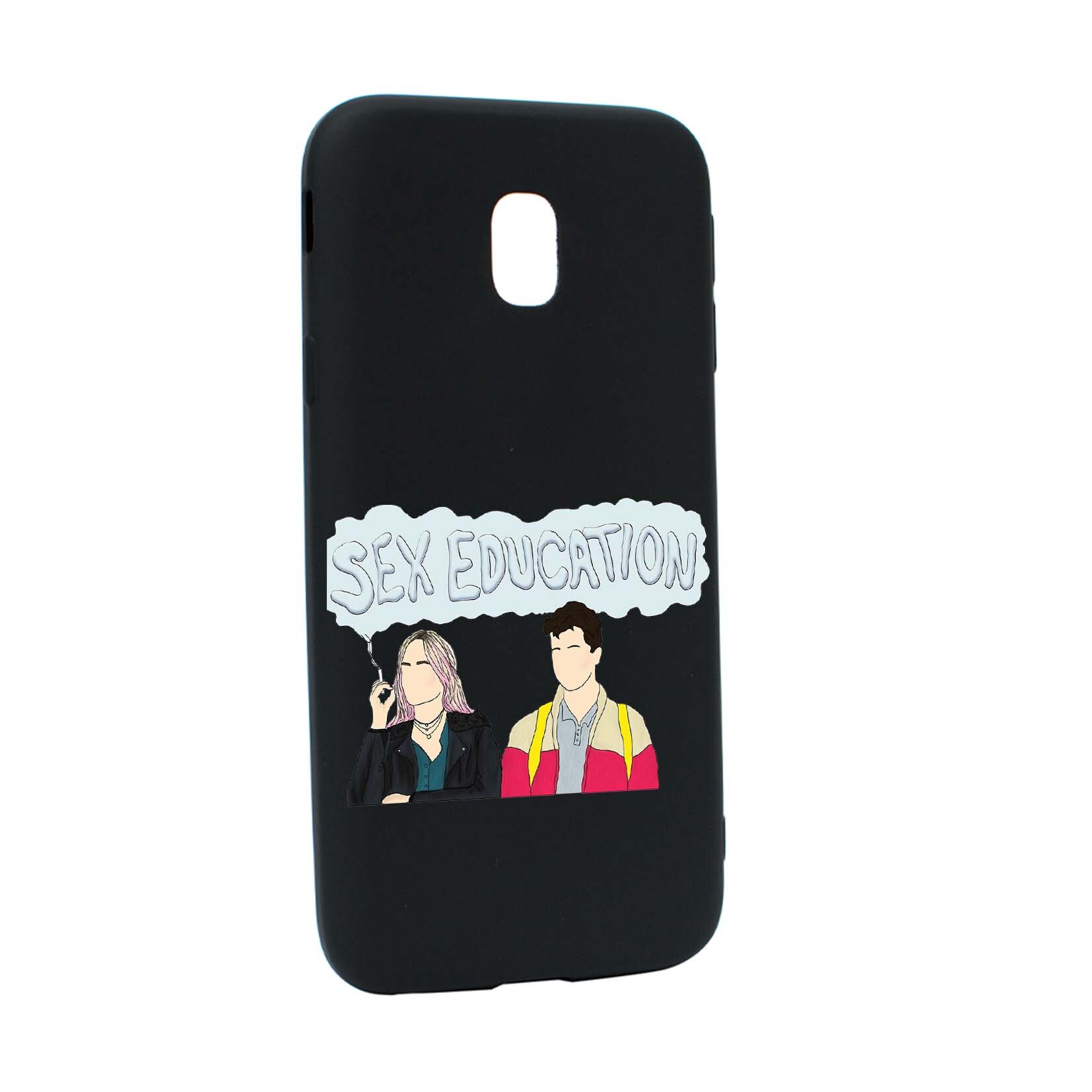 Husa de protectie Sex Education, Movie, pentru Samsung Galaxy J7 2017, rezistenta la uzura, anti-alunecare, din silicon Premium, B564