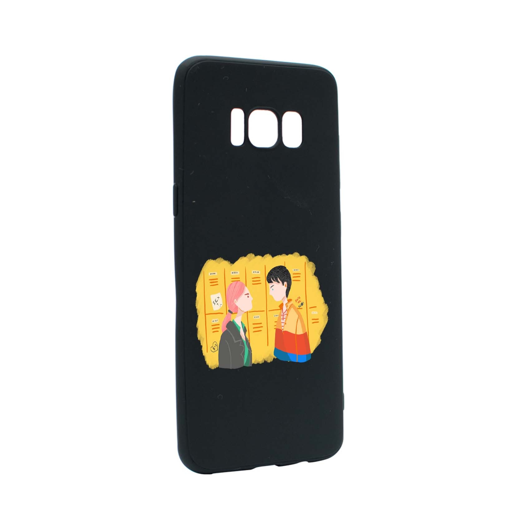 Husa de protectie Sex Education, Movie, pentru Samsung Galaxy S8, rezistenta la uzura, anti-alunecare, din silicon Premium, B563