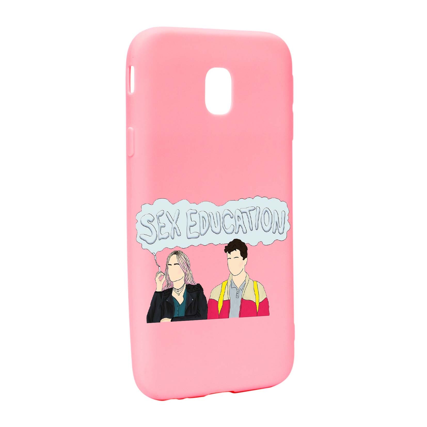 Husa de protectie Sex Education, Movie, pentru Samsung Galaxy J7 2017, rezistenta la uzura, anti-alunecare, din silicon Premium, P564