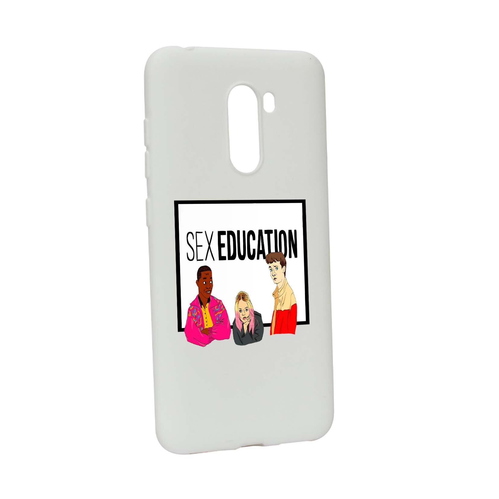 Husa de protectie Sex Education, Movie, pentru Xiaomi PocoPhone F1, rezistenta la uzura, anti-alunecare, din silicon Premium, W565