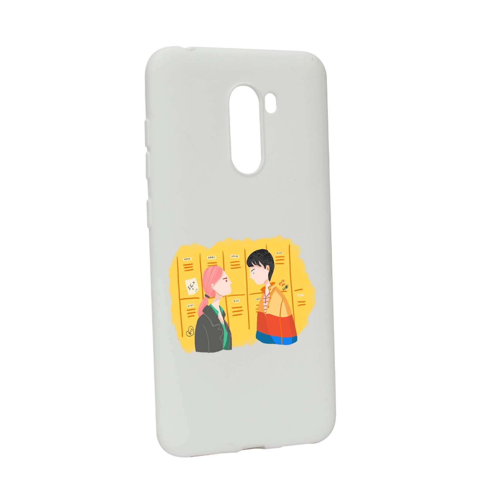 Husa de protectie Sex Education, Movie, pentru Xiaomi PocoPhone F1, rezistenta la uzura, anti-alunecare, din silicon Premium, W563
