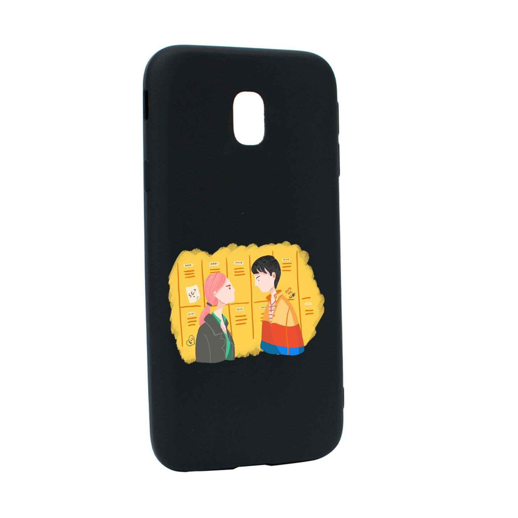 Husa de protectie Sex Education, Movie, pentru Samsung Galaxy J7 2018, rezistenta la uzura, anti-alunecare, din silicon Premium, B563