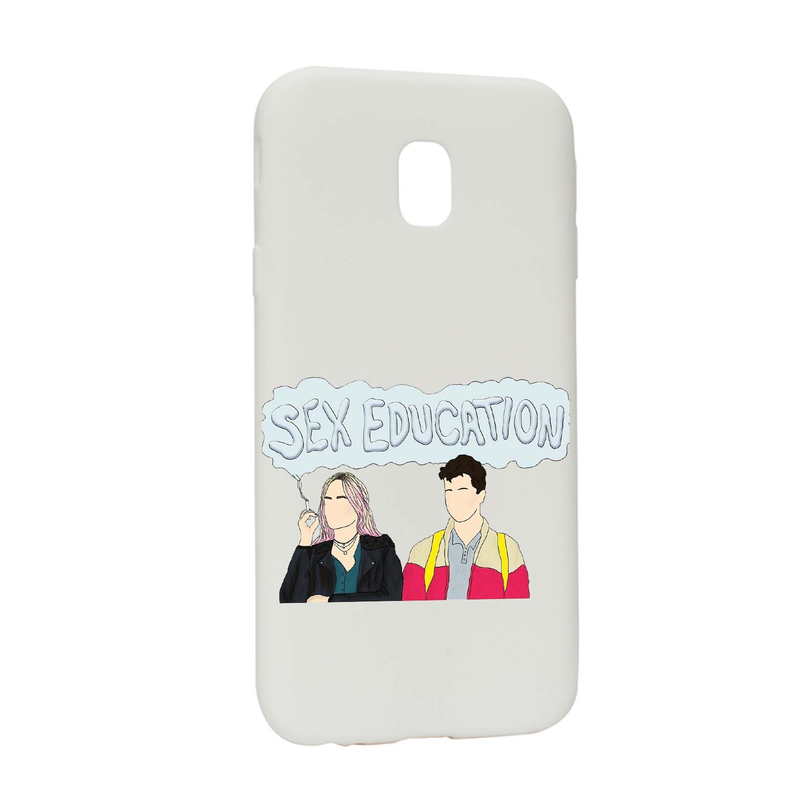 Husa de protectie Sex Education, Movie, pentru Samsung Galaxy J7 2018, rezistenta la uzura, anti-alunecare, din silicon Premium, W564