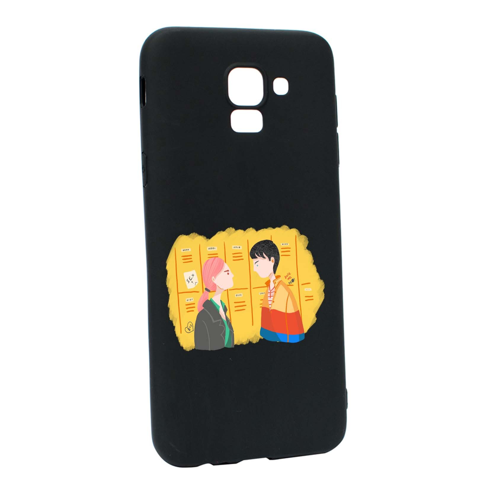 Husa de protectie Sex Education, Movie, pentru Samsung Galaxy J6 2018, rezistenta la uzura, anti-alunecare, din silicon Premium, B563