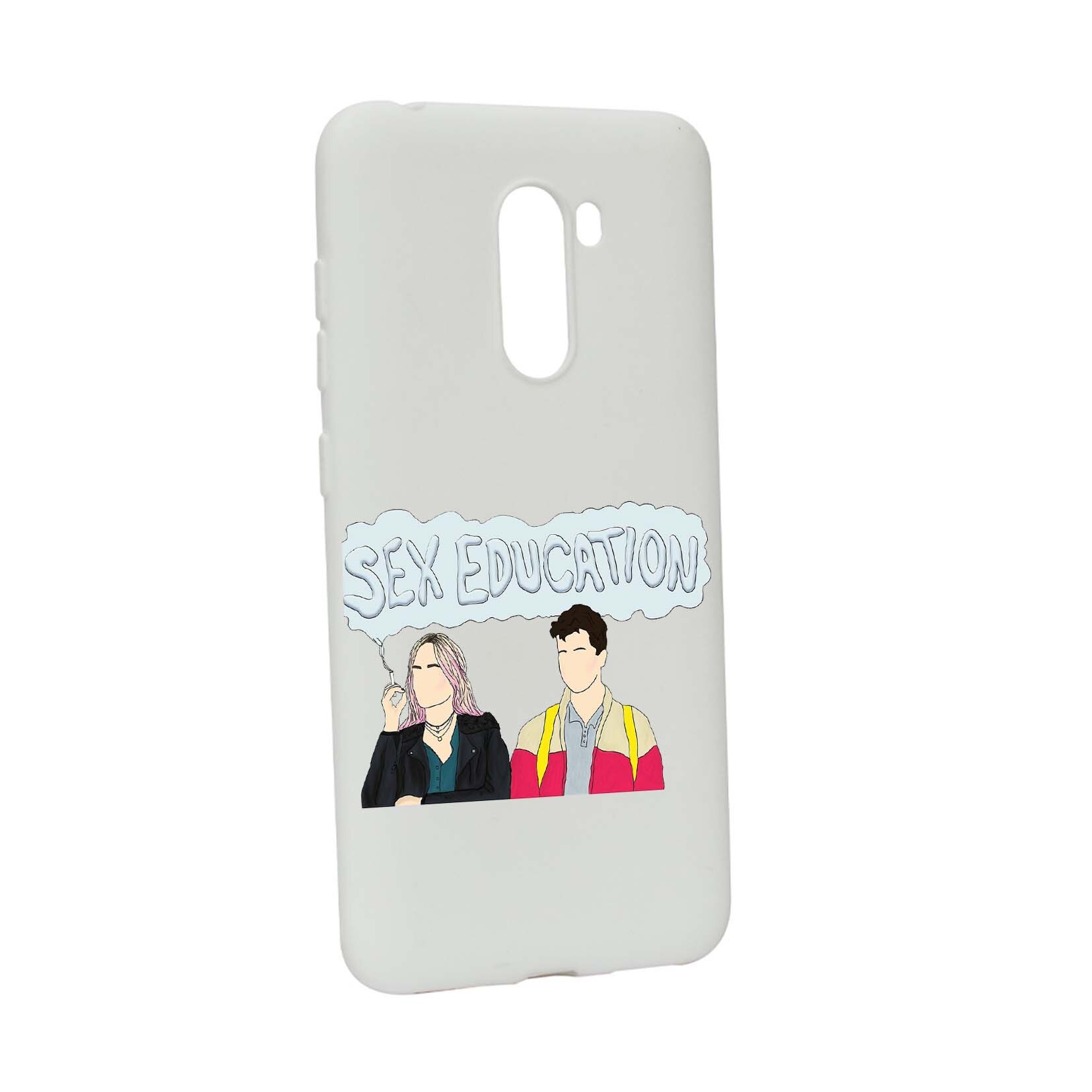 Husa de protectie Sex Education, Movie, pentru Xiaomi PocoPhone F1, rezistenta la uzura, anti-alunecare, din silicon Premium, W564
