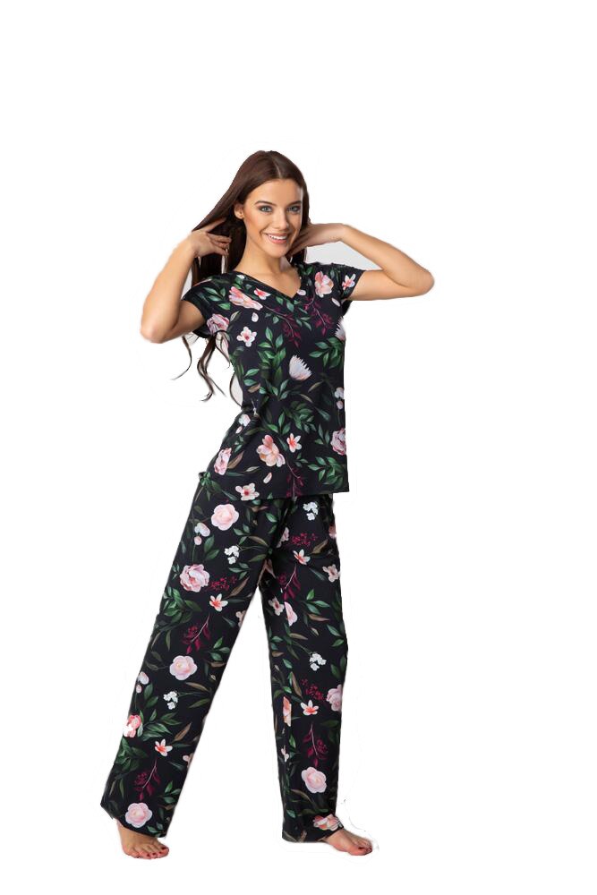 Pijama Reflex 201884-02, Albastru inchis