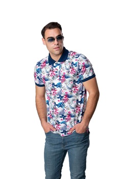 Tricou polo Reflex 201860-09, Alb, Alb Tricou polo Reflex 201860-09, Alb, Alb