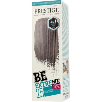Vopsea pentru par, semi-permanenta, Gri, 100 ml, Be Extreme Vopsea pentru par, semi-permanenta, Gri, 100 ml, Be Extreme